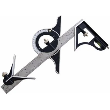 ESCUADRA COMBINACION 300MM 04PC 031001 SCMC