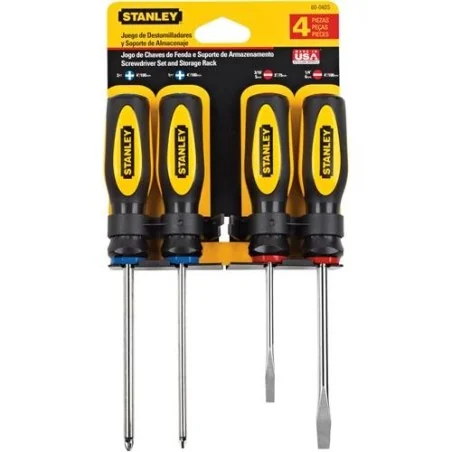 ATORNILLADOR JUEGO 04PC BASIC +/- 60040 STANLEY