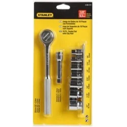 DADO JUEGO 3/8" 10PC PL...