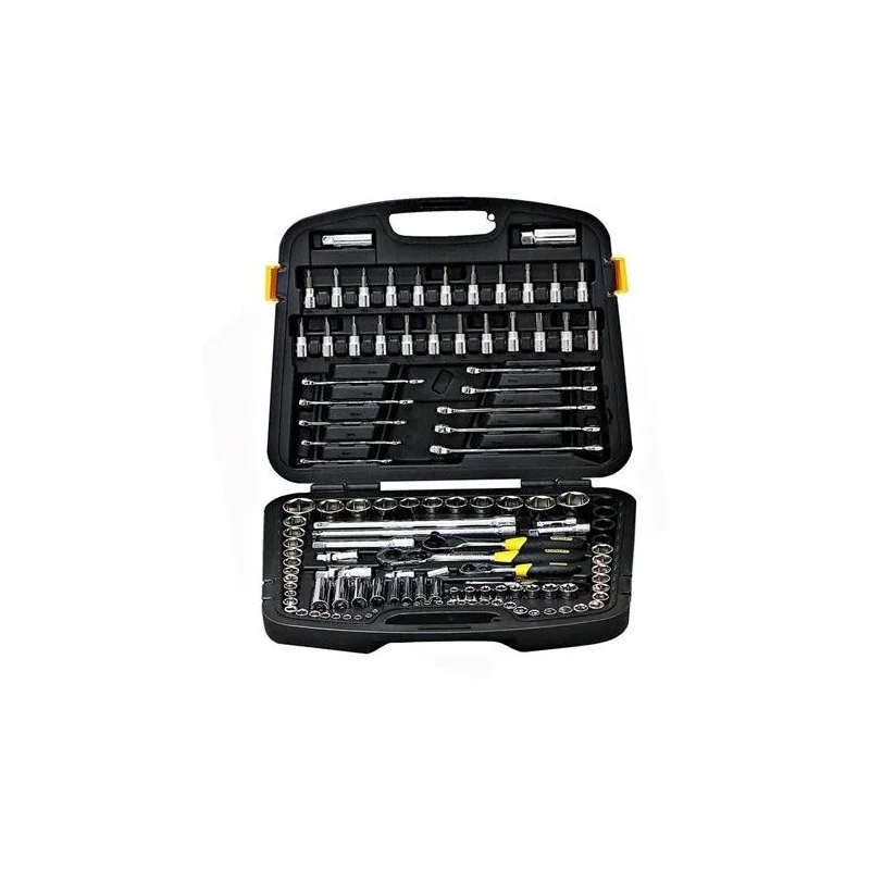 KIT HERRAMIENTA 120PCS DADO-LLAVE-DEST 91931 STAN