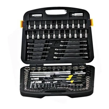 KIT HERRAMIENTA 120PCS DADO-LLAVE-DEST 91931 STAN