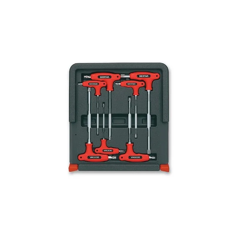 LLAVE TORX "T" C/GUIA JUEGO T20-T55 666899 GESTAR