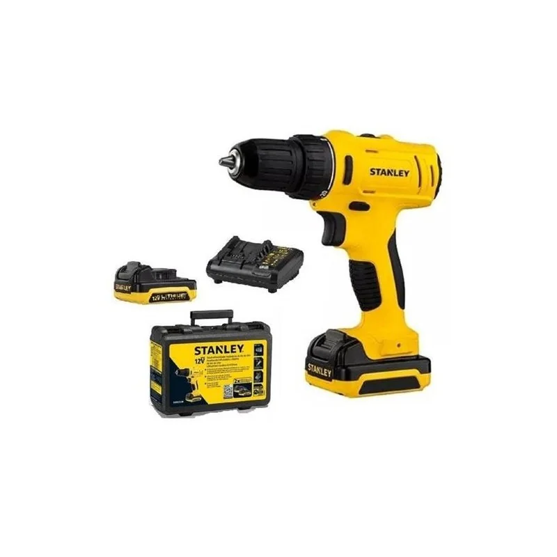 TALADRO ATORNI 3/8" 12V C2/BAT SCD121S2K-B2 STANL