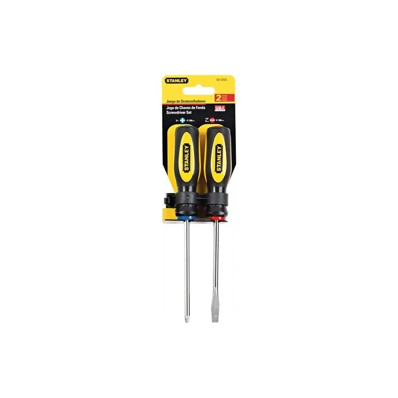 ATORNILLADOR JUEGO 02PC BASIC +/- 60020 STANLEY