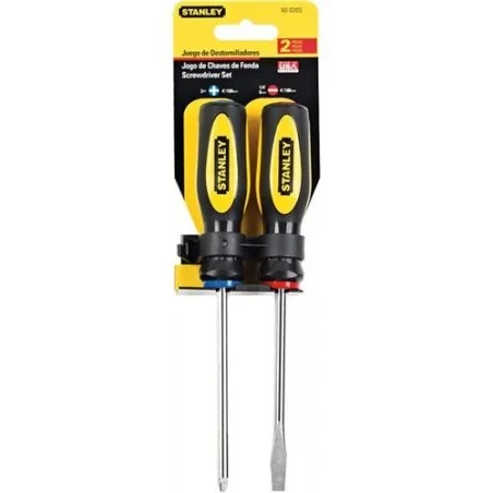 ATORNILLADOR JUEGO 02PC BASIC +/- 60020 STANLEY