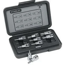 DADO JUEGO 1/2" 09PC TORX...
