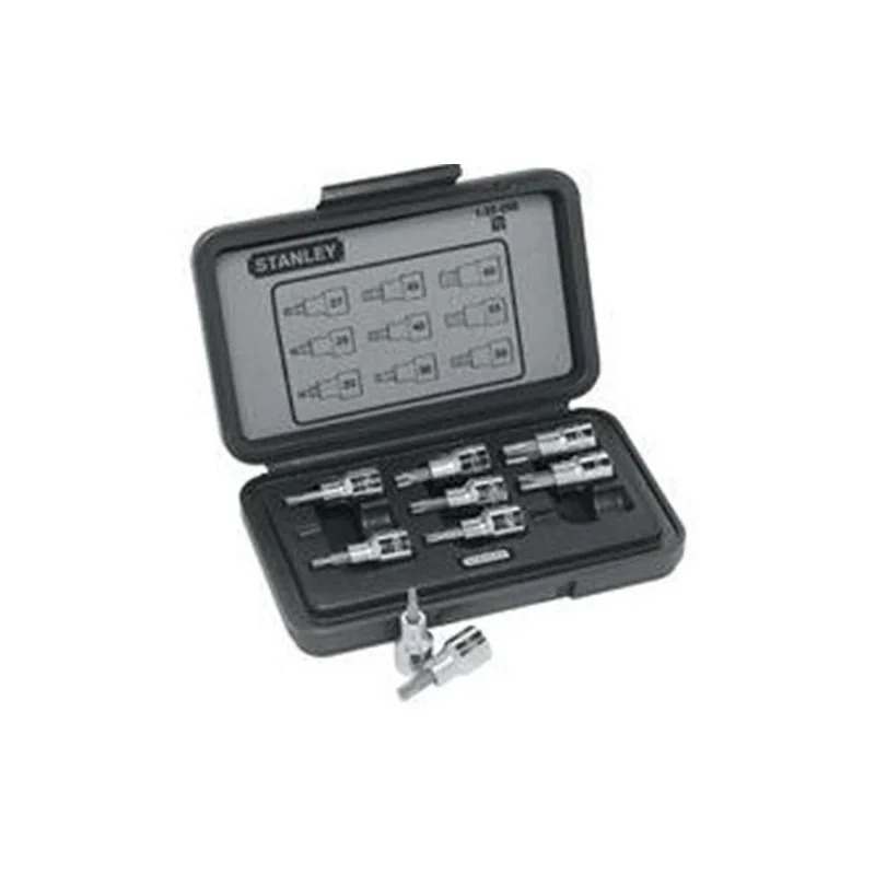 DADO JUEGO 1/2" 09PC TORX T20-T60 89098 STANLEY