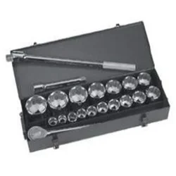 DADO JUEGO 3/4" 21PC PULG...