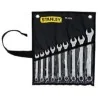 LLAVE PUNTA CORONA JUEGO 09PC 08-17MM 86974 STANL