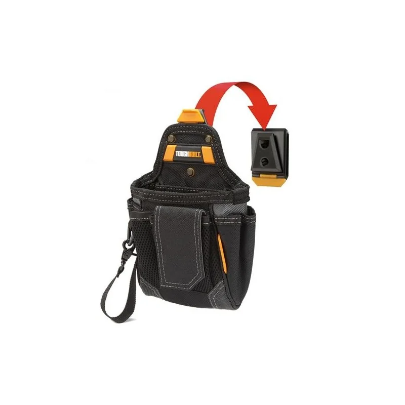 PORTAHERRAMIENTAS 02 PCS BOLSA+CLIC TBCT32A TOUGH