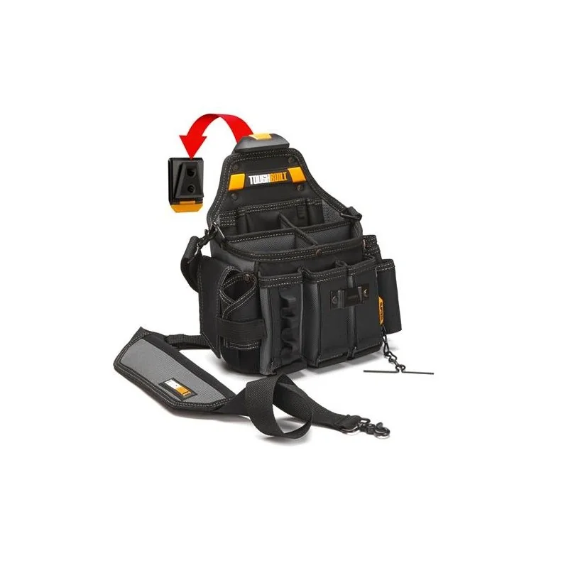 PORTAHERRAMIENTAS 02 PCS BOLSA+CORREA TBCT104 TOU