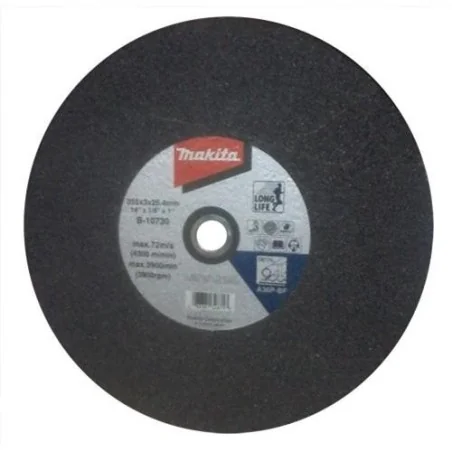 DISCO CORTE METAL 14" X 3.0MM EJE1" B10730 1U/N