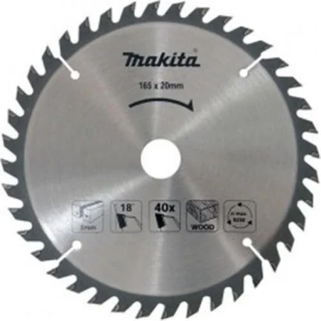 HOJA SIERRA CIRC ALUM 7.1/4"-40DNT D03464 MAKITA