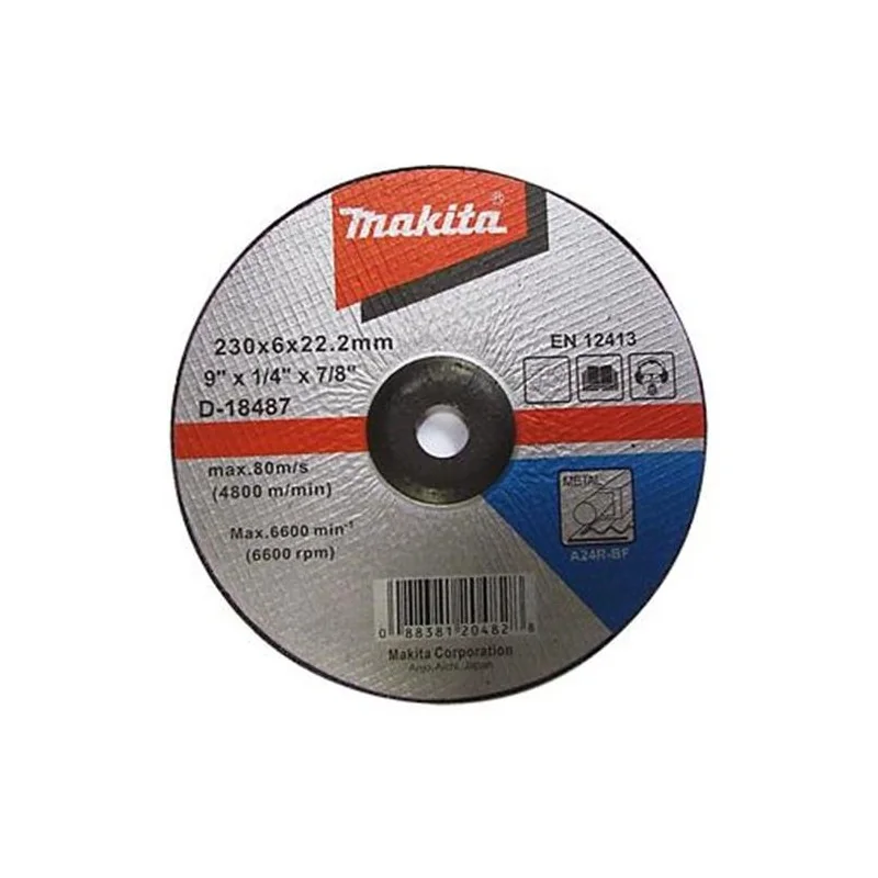 DISCO DESBASTE METAL 9" D18487 MAKITA