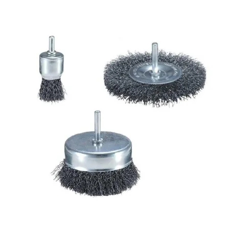 GRATA JUEGO 03PC TOMA 06MM (1/4") D66070 MAKITA