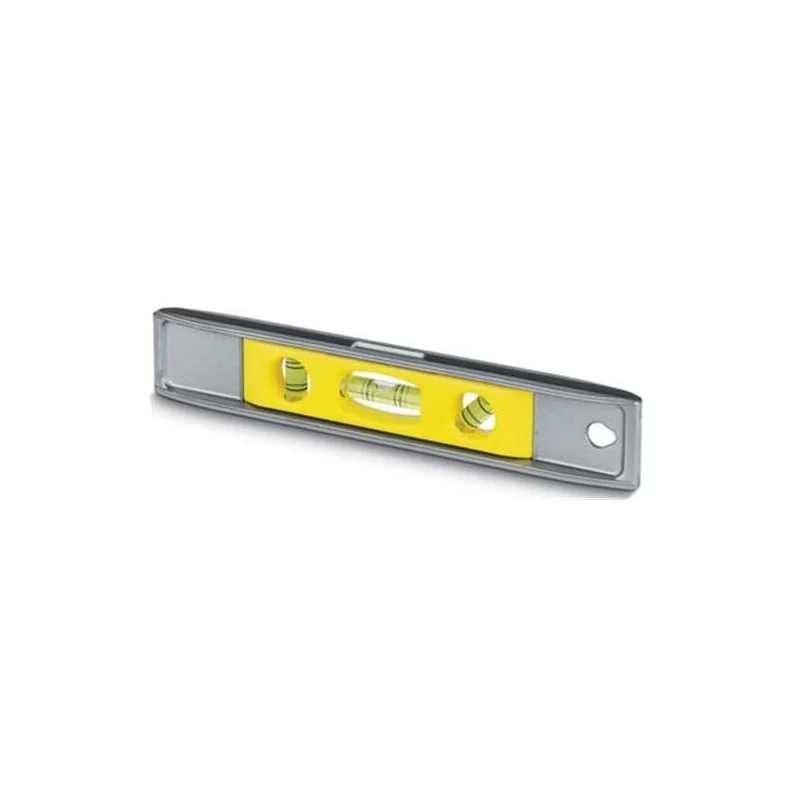 NIVEL TORPEDO 09" 3 BUR ALUMINIO 42465 STANLEY