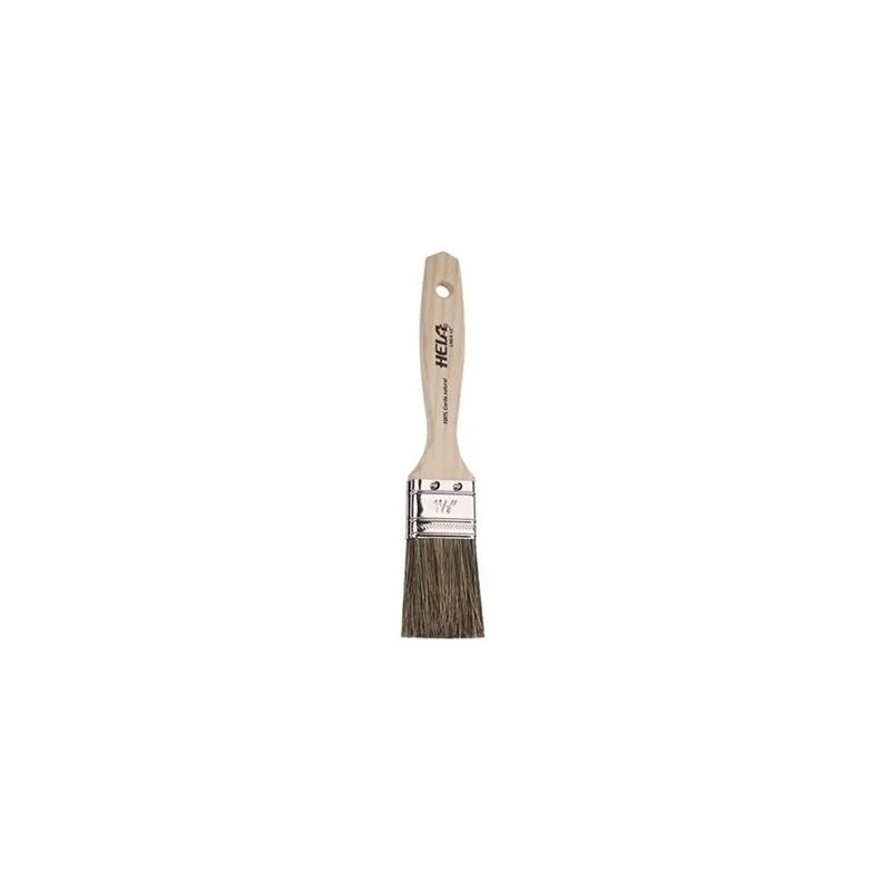 BROCHA CERDA GRIS M/MADERA 1/2 X 4" 70128 HELA