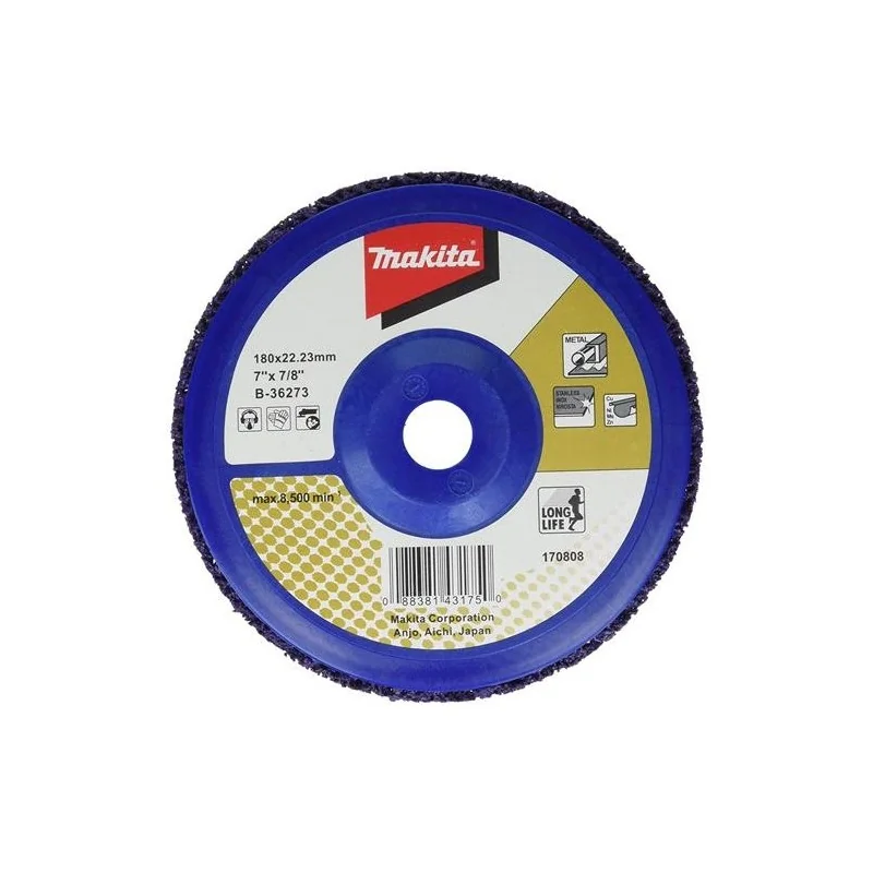 DISCO LIMPIADOR NYLON MORADO 180M B36273 MAKITA