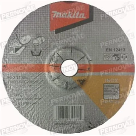 DISCO DESBASTE AC.INOX 7" B21135 MAKITA