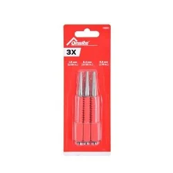 BOTADOR CONICO JUEGO 3PC 1/16,3/32,1/8" 708003 ON