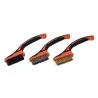 ESCOBILLA JUEGO 3PC MINI BR/INOX/FIB 315003 TACTI