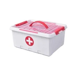 CAJA PLST PRIMEROS AUXILIOS...