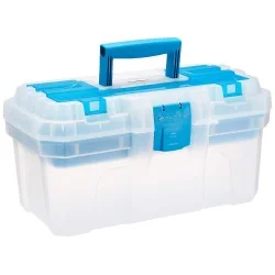 CAJA HERRAM PLAST 16" AZUL...