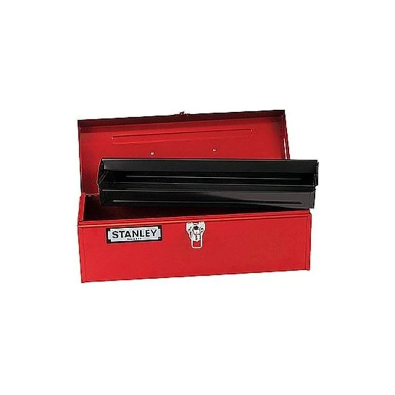 CAJA HERRAM METAL ROJO 19" X 7" 96219 STANLEY