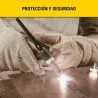 PISTOLA TIG 150AMP DINSE 10/25 4,0MT 98017 STANLE
