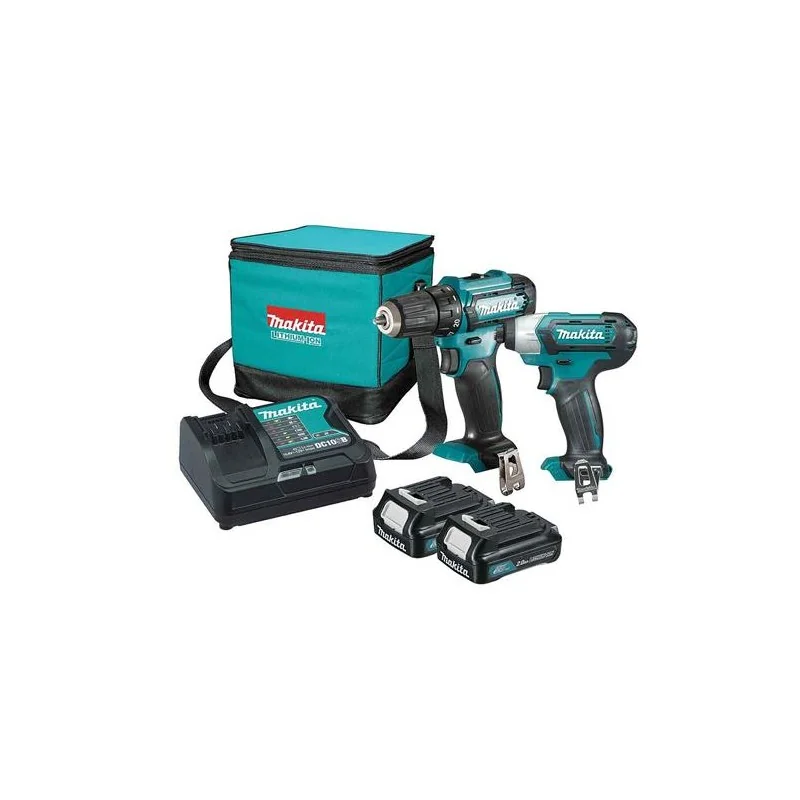 KIT INALAMBRICO TALAD/ATORIN. 12V CLX228 MAKITA