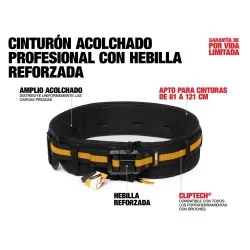 CINTURON REFORZADO ACOLCHADO TB-CT-41P TOUGHBUILT
