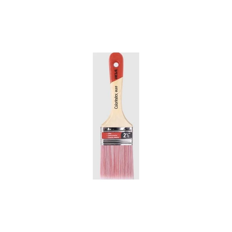 BROCHA CERDA 1/2" X 2.1/2" COLORINDEX ROJO OLEO HE