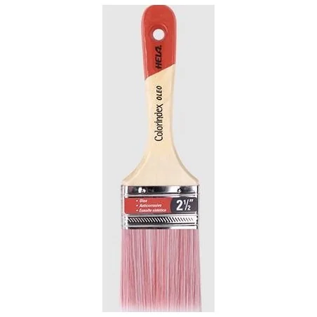 BROCHA CERDA 1/2" X 2.1/2" COLORINDEX ROJO OLEO HE