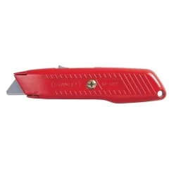 CUCHILLO CARTONERO TRAPEZ. AUTORET ROJO 10189 STA