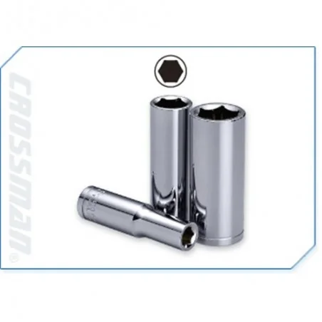 DADO HEXAGONAL LARGO 1/4" X 12MM 96100 CROSSMA