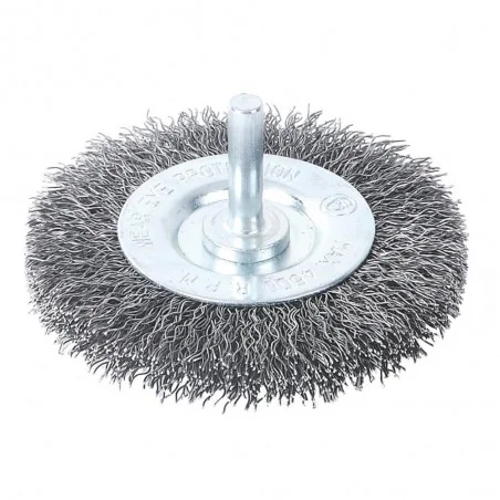 GRATA CIRCULAR AC.ONDUL. 75MM EJE 6MM 447307 TACT