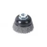 GRATA COPA CONICA AC.INOX ONDUL. 3"" M14 447255