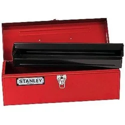 CAJA HERRAM METAL ROJO 19" X 7" 96219 STANLEY