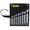 LLAVE PUNTA CORONA JUEGO 09PC 08-17MM 86974 STANL