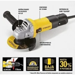 ESMERIL ANGULAR 4.1/2" 750W 11000RPM SG7115-B2C S