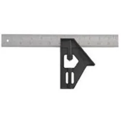 ESCUADRA CARPINTERO 12" PLASTICA 2PCS 46012 STANL