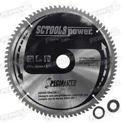 HOJA SIERRA CIRC ALUM 10"- 80 DNT 30011 SCMC