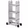 ESCALERA MULTIUSO ALUMINIO 16 PELD 4.6MTS PRORAMP