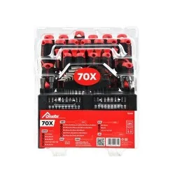 ATORNILLA JGO 70PC REF (+,-,TX, JOY, PTA) 702489