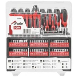 ATORNILLA JGO 100PC REF (+,-,TX, JOY, PTA) 702488
