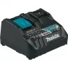 CARGADOR BATERIA DOBLE 12-18V DC18RE 198444-7 MAK