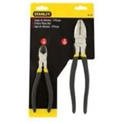 ALICATE JUEGO 02PC UNIVERSAL+CORTE 90163 STANLEY