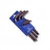 LLAVE ALLEN JUEGO 09PC 1/16" - 3/8" 666191 GESTAR