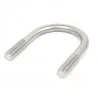 ABRAZADERA CANERIA ZINCADA 1/2" HILO 1/4 UNC