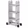 ESCALERA MULTIUSO ALUMINIO 16 PELD 4.6MTS PRORAMP